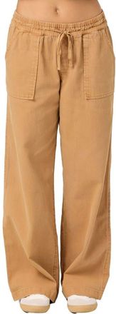 O'Neill Sevie 2 Drawstring Cotton Twill Pants in Woodshack at Nordstrom, Size Xx-Large