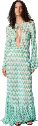 Missoni Cover-up In Viscose With Floral Pattern And Long Sleeves in Multicoloured at Nordstrom, Size 42 It