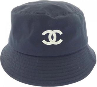 Chanel Cappello Pre-owned - - Pre-owned - Donna - Blu - ONE SIZE