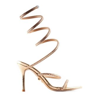 Twentyfourhaitch High Heel Sandals, female, Brown, Size: 10 US Zeja Sandal