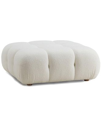 TOV Furniture Tov Furniture Calliope Vegan Shearling Modular Ottoman