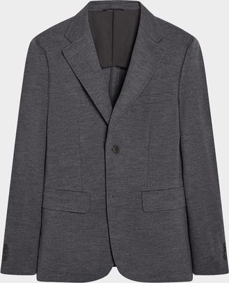 Bugatchi Men & apos;s Wool-Nylon Single-Breasted Blazer