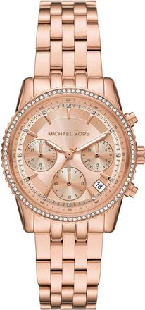 Michael Kors Womens Bryant Rose gold Dial Watch