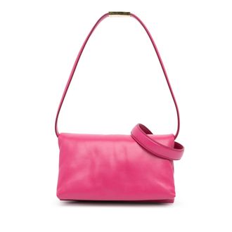 Marni Mini Koffer Tas Leer Schoudertas