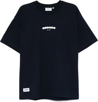 Chocoolate logo-print T-shirt - men - Cotton - M - Blue