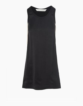 Palm Angels Womens Womens Sporty Midi Dress Black - Size: 12