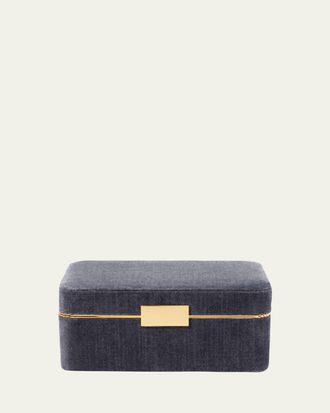 Aerin Beauvais Velvet Jewelry Box