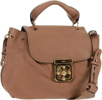 Chlo&eacute; Pre-owned Handbags, female, Brown, Size: ONE SIZE Pre-owned Leather Handbag