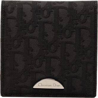 Dior Pre-owned Dior Oblique Canvas Bifold Compact Wallet Ladies Z4ROS9CXO5383AYU