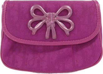 Dior Purple Nylon Pouch (Pre-Owned)