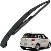 OEM Adecuado Para Brazos Y Escobillas Limpiaparabrisas Traseras Lntyq, Kit De Reemplazo De Brazo Limpiaparabrisas Trasero De Caucho Natural Para Todas Las