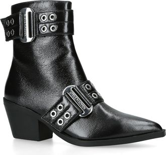 Steve Madden Womens Splurge Black Boots - Size UK 3