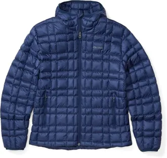Marmot Mens Featherless Hoody In Arctic Navy