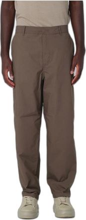 A|X Armani Exchange Ampio con Pince Straight Broeken - Heren - Broeken - Bruin - Maat: W33