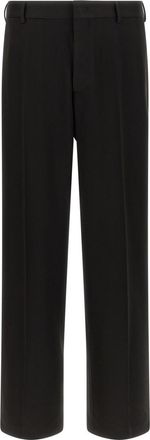 Cellar Door Black Flat Front Pants