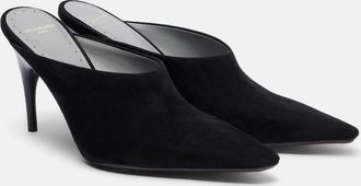 Balenciaga Duchesse suede mules