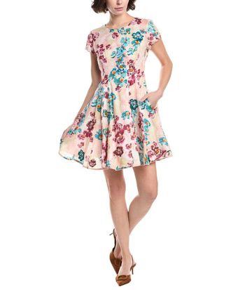 Agua Bendita Agua By Agua Bendita Prado Linen Dress