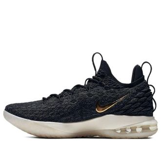 Nike LeBron 15 Low Black Metallic Gold AO1756-001