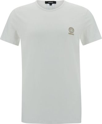 Versace Light Grey Logo T-Shirt