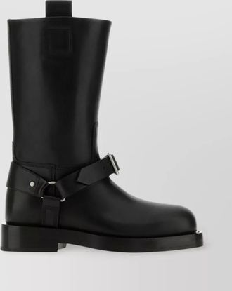 Burberry leather boots