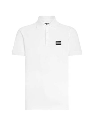 Dolce & Gabbana Polo Shirt With Appliqu&eacute;