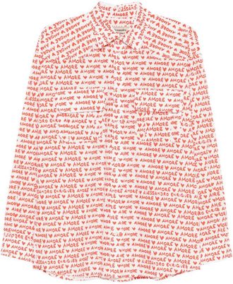 Alessandro Enriquez Womens Printed Cotton Shirt