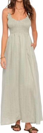 Heartloom Anya Scoopneck Maxi Dress In Mermaid