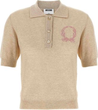 Moschino Polo Embroidery Sweater