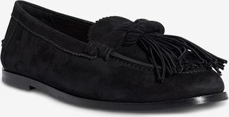 Aquazzura Mokassins mit Quaste aus Wildleder Freddie