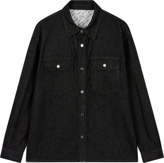 STUDIO TOMBOY denim shirt - Black