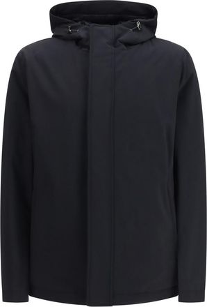 Herno Black Hood Padded Jacket