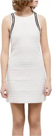 The Kooples Sleeveless Mini Dress In White