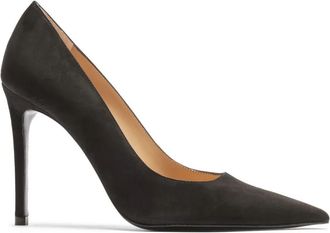 Stuart Weitzman Decollete Suede Stuart Power T. 100