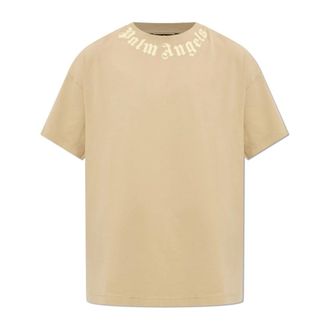 Palm Angels Uomo, Top, Beige, XS, new