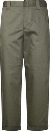 Golden Goose Skatebroek voor heren - Heren - Straight fit broeken - Groen - M - Broeken