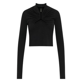 Rick Owens Allanah T-shirt - Dames - Tops - Zwart - Maat: M