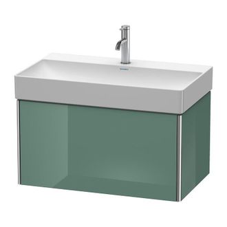 Duravit Duravit Xsquare Unidad De Tocador De Pared 78.4x46.0 Cm,1 Extra&iacute;ble, Para Lavabo Durasquare 235380, Color (frente/cuerpo): Jade Laca Alto Brillo - Xs4