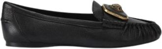 Kurt Geiger Pimlico Ballerina Flat - Dames - Loafers - Zwart - 40 EU - Leer - Schoenen