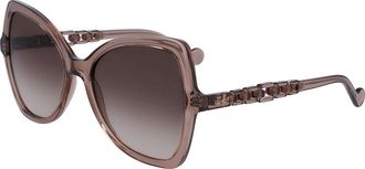 Liu Jo LJ774S 200 Womens Sunglasses Brown Size 57