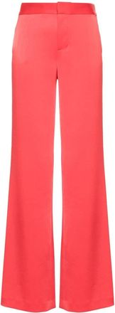 Alice & Olivia Calvin wide-leg tailored trousers - women - Polyester/Elastane/Recycled Polyester/Recycled Polyester - 4