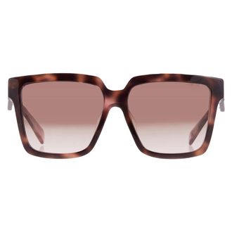 Prada Brown Gradient Square Ladies Sunglasses PR 24ZSF 23A0A6 57