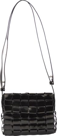 Dragon Link Pochette Woven Leather Bag