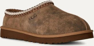 UGG Mens UGG Tasman Baxter 1173810-CHE Chestnut Suede Slip On Cozy Slippers GUG195