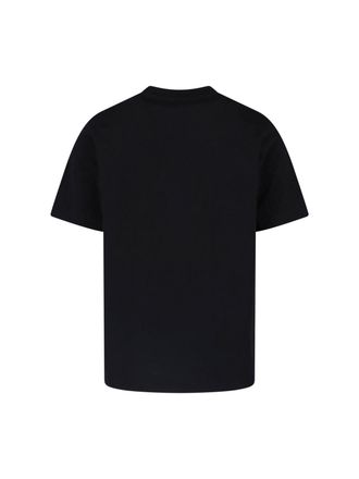 Casablanca Mens T-Shirts And Polos Black Organic Cotton