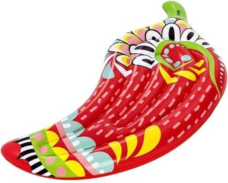 Trade Shop Trade Shop - Materassino Fashion Peperoncino Ispirazione Azteca 195x99 Cm Mare Piscina 43490