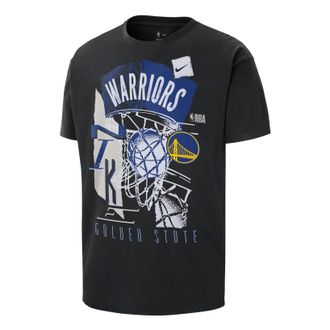 Nike NBA Golden State Warriors Courtside T-Shirt Black HV5642-010