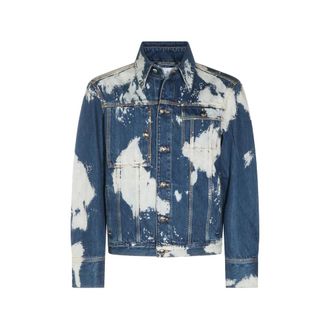 Vivienne Westwood Bleach-effect Denim Jacket