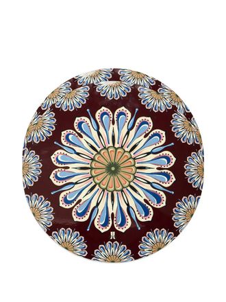 La DoubleJ printed disk placemats (set of two) - Brown