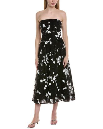 Teri Jon by Rickie Freeman Teri Jon By Rickie Freeman Sleeveless Midi Dress
