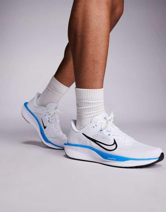 Nike Quest 6 - Sneakers bianche e blu-Bianco